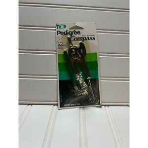 Pedigree Compass Ball Bearing Also Metric Scale Empire Berol USA New Old Stock